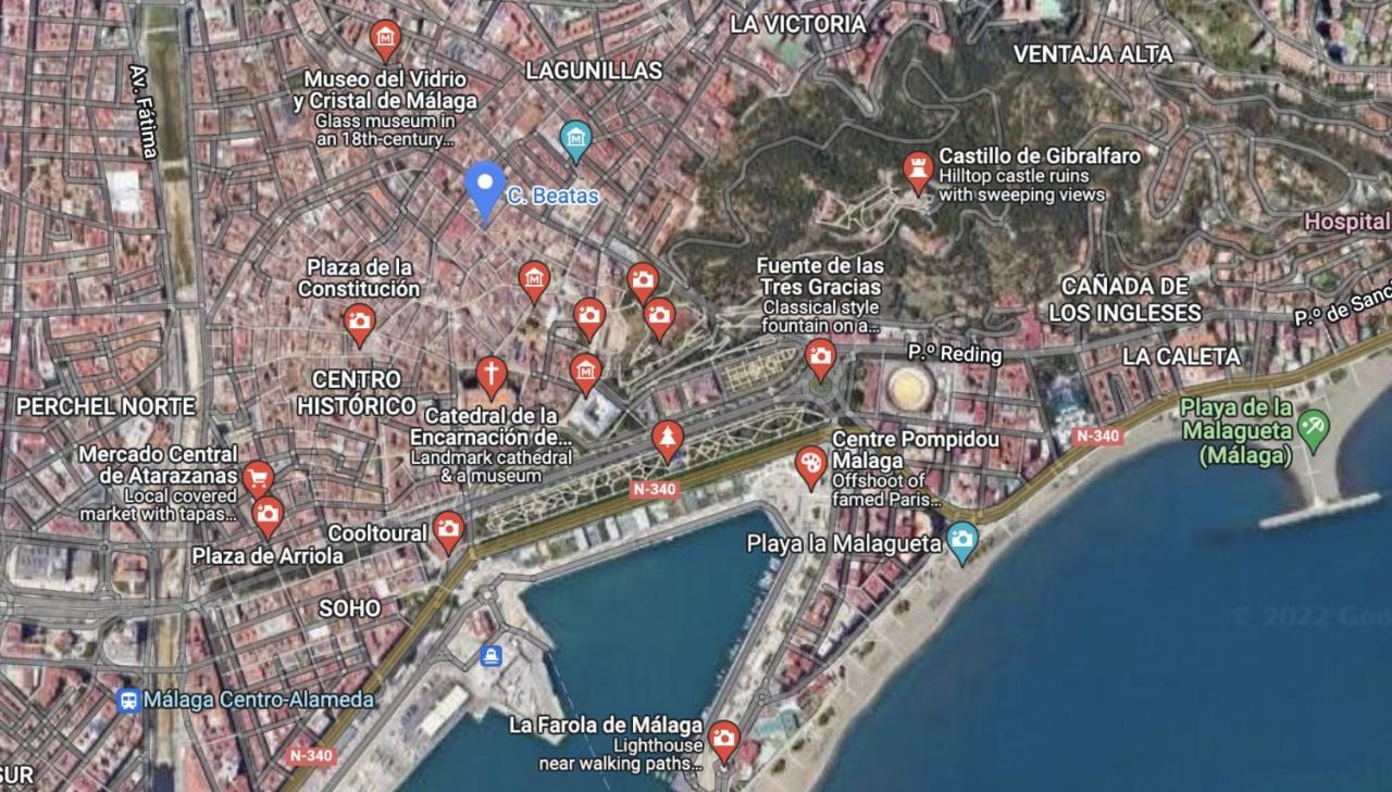 Skysea Holidays City Center Suites Málaga Dış mekan fotoğraf